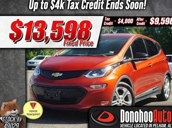 CHEVROLET BOLT EV 2020 1G1FY6S08L4123702 image